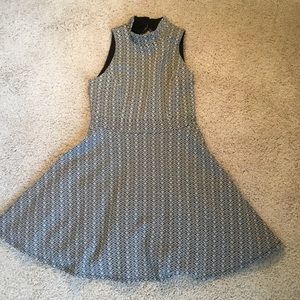 Honey and Rosie Skater Dress with Open Back